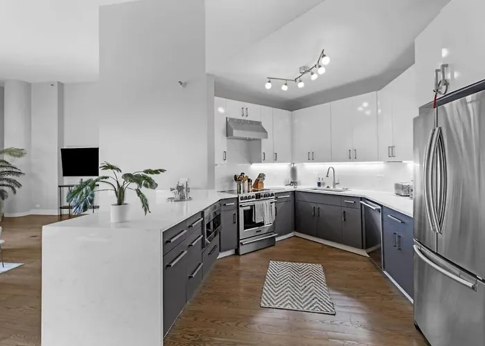 Appartement Dtown Penthouse - 4bd-4ba Parking Gym *