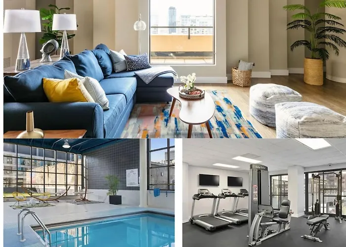 Dtown Penthouse - 4bd-4ba Parking Gym *