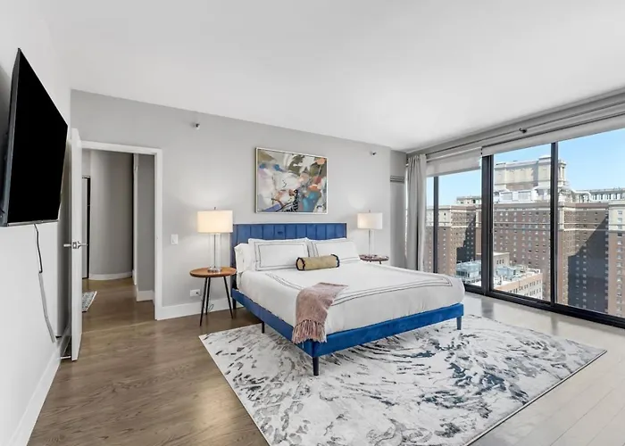 Dtown Penthouse - 4bd-4ba Parking Gym Appartement Chicago