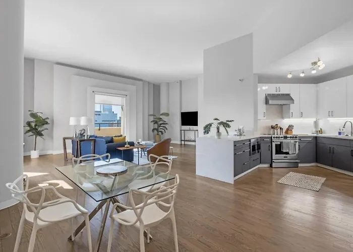 Appartement Dtown Penthouse - 4bd-4ba Parking Gym *